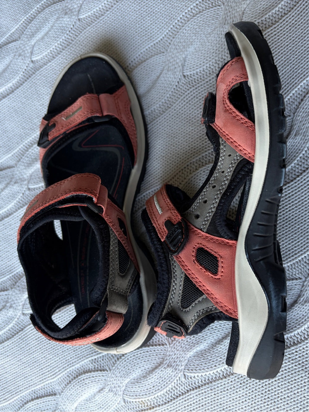 ECCO® Sport Yucatan Sandal size 38 coral